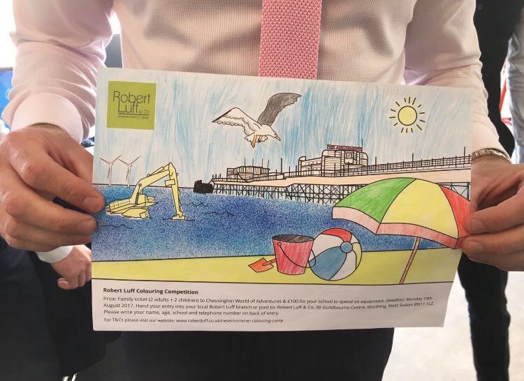 Amber's colouring competition entry